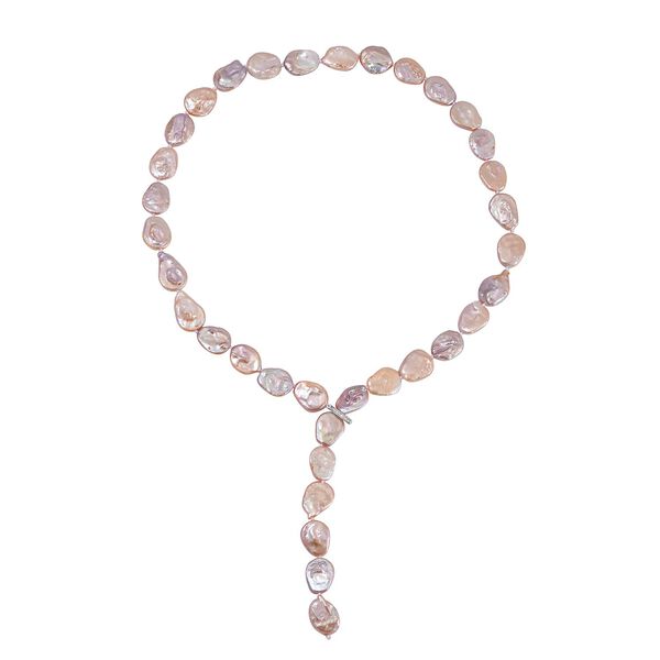 Mehrfarbige Keshi Perlen Halskette, ca. 306,10 ct. image number 3