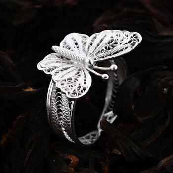 Royal Bali Kollektion- Schmetterlingsring