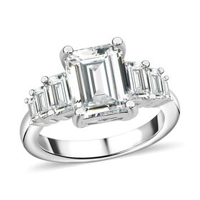 Moissanit Ring - 3,48 ct.