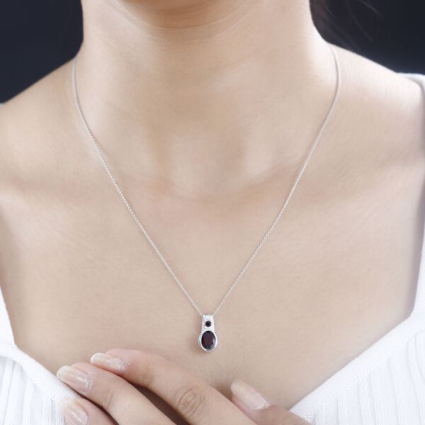 Roter Granat-Anhänger - 1,53 ct. image number 3