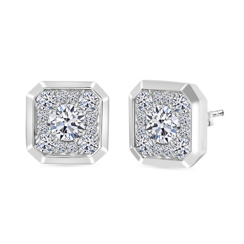 LUXURIANT DIAMOND- VS-EF Labor Diamant Ohrringe in 585 Weißgold- 1,75 ct. image number 0