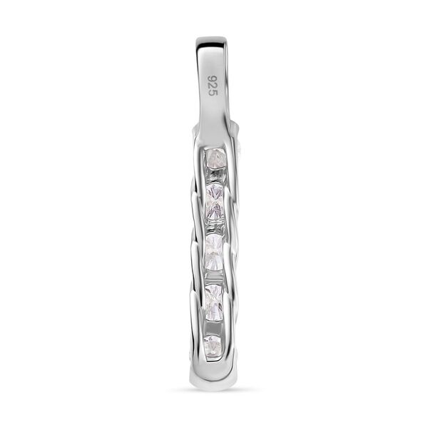 Moissanit Schmuckset, 925 Silber rhodiniert - 2,50 ct. image number 9