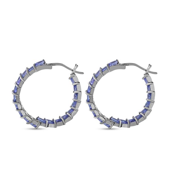 Tansanit Ohrringe - 4,97 ct. image number 2