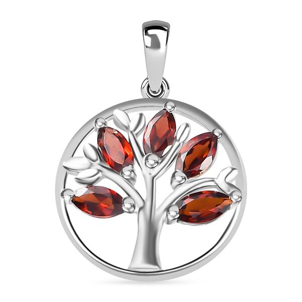 Roter Granat-Anh&auml;nger - 0,85 ct.