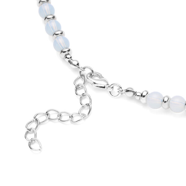 Opalith-Halskette in Silberton image number 4