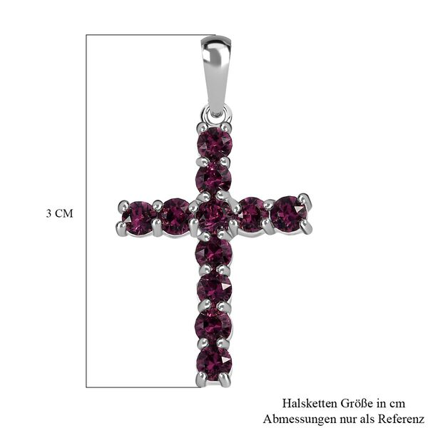 Violetter Kristall-Anh&auml;nger - 0,81 ct. image number 6
