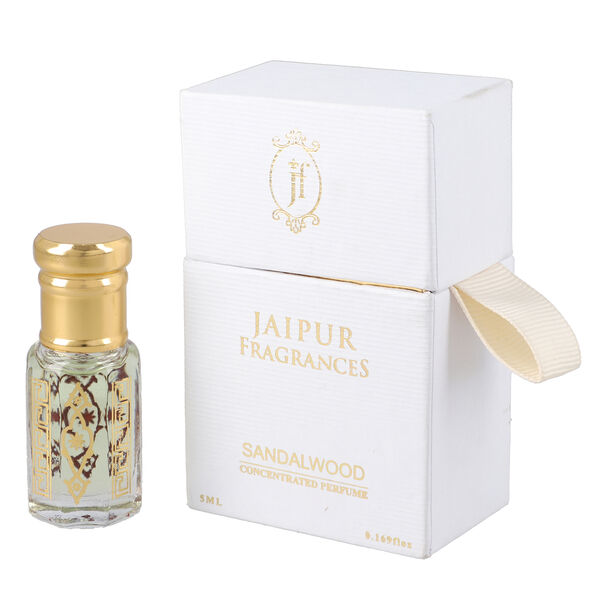 Jaipur Fragrances &ndash; Sandelholz Parf&uuml;m&ouml;l, 5ml