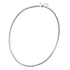 Schlichte Halskette, ca. 60+5 cm, Edelstahl