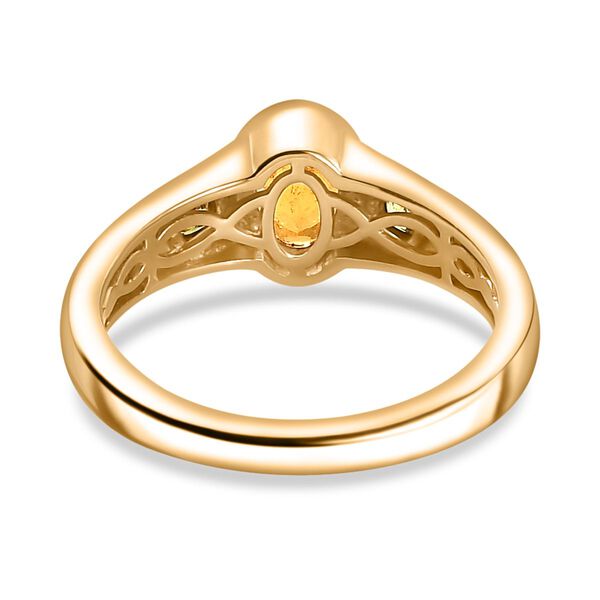 AA Spessartin Granat und Demantoid Granat Ring - 1,14 ct. image number 8