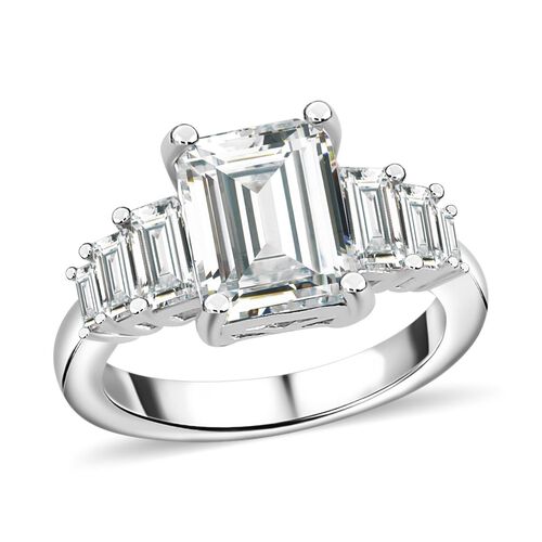 Moissanit Ring - 3,48 ct. image number 0