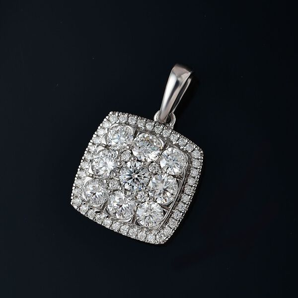 Moissanit Anhänger - 3,10 ct. image number 6