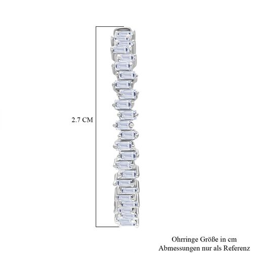 LUXURIANT DIAMOND - Lab Grown Diamant SI Ohrringe 925 Silber rhodiniert (10-15 Werktage Lieferzeit) ca. 1.08 ct image number 3