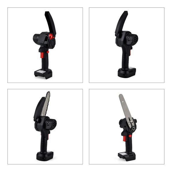 Electric saw 6 inches Rated voltage :21v Motor speed: 20,000 RPM Motor power :180W Battery disassembly: Yes Switch method: Safety button Switch interface type :DC Input voltage :1A Power supply mode: Lithium battery Battery capacity :24VH 6000mah- Charge image number 7