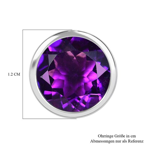 Afrikanische Amethyst Ohrringe in Silberton - 6,82 ct. image number 6