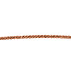 Diamantschliff Rockkette Armband 19cm in rosévergoldetem Silber image number 1