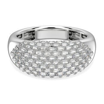 Wei&szlig;er Diamant Ringe - 1 ct.