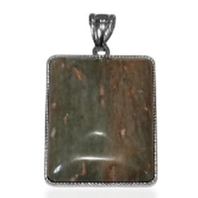 Fancy Brauner Achat Anhänger ca. 115.00 ct