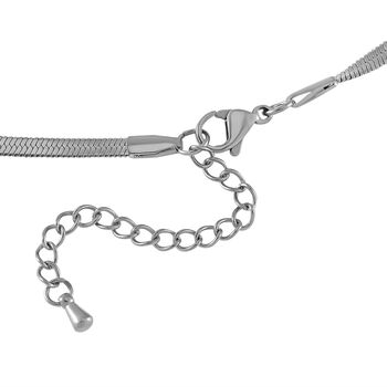 Kristall Halskette, 50 cm