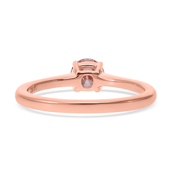 LUXURIANT SGL zertifizierter VS rosa Labor Diamant Ring in 585 Roségold- 0,50 ct. image number 4