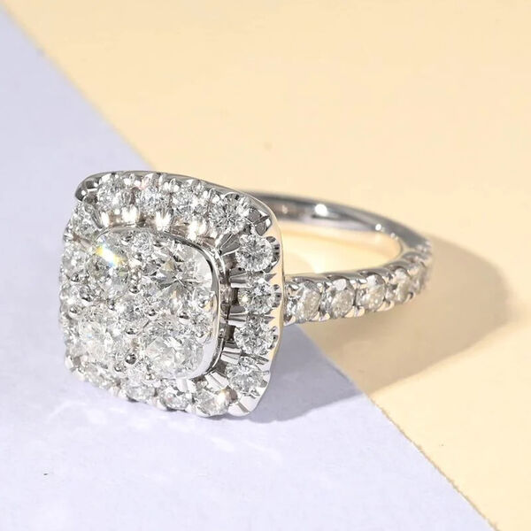 New York Kollektion -I1 G-H Diamant Ring - 2,50 ct. image number 1