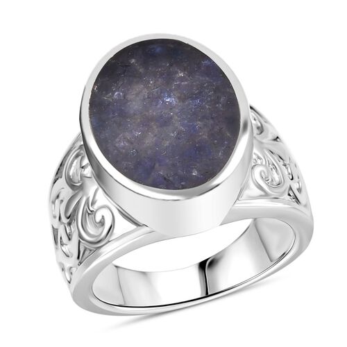 Tansanit-Matrix Ring 950 Kupfer (Größe 20.00) ca. 4,10 ct image number 0