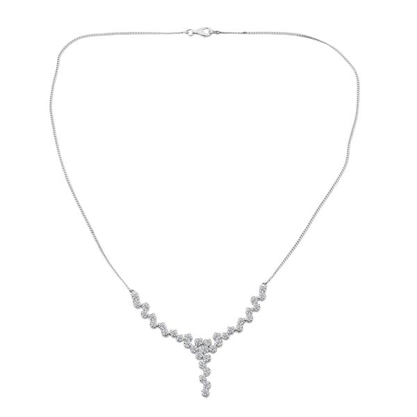 LUXURIANT SI-GH Labor Diamant Halskette, 45 cm - 1,48 ct. image number 3