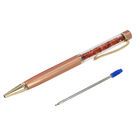 Premium Kollektion - Echter Feueropal-Kugelschreiber mit extra Mine