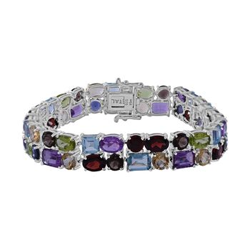 Multi Edelstein 19cm Armband - 44,51 ct.