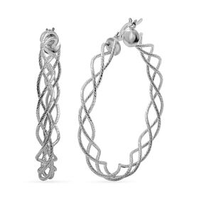 925 Silber Creolen, ca. 5,30g
