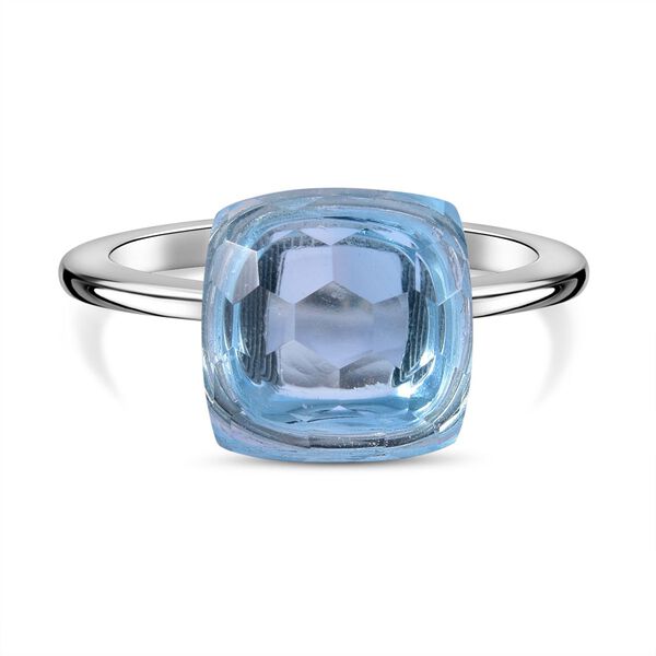 Himmelblauer Topas-Ring - 10,30 ct.