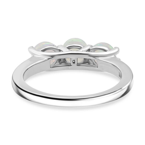 D'Joy AA nat&uuml;rlicher, &auml;thiopischer Welo Opal Ring, 925 Silber rhodiniert - 1,19 ct. image number 5