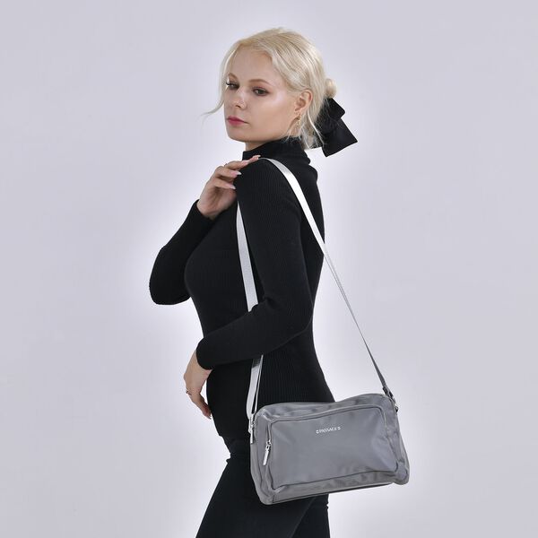 Wasserdichte Umh&auml;ngetasche, Khaki image number 2