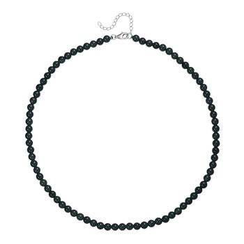 AAA flexibles Olmek Jadeit Armband und 45+5cm Halskette