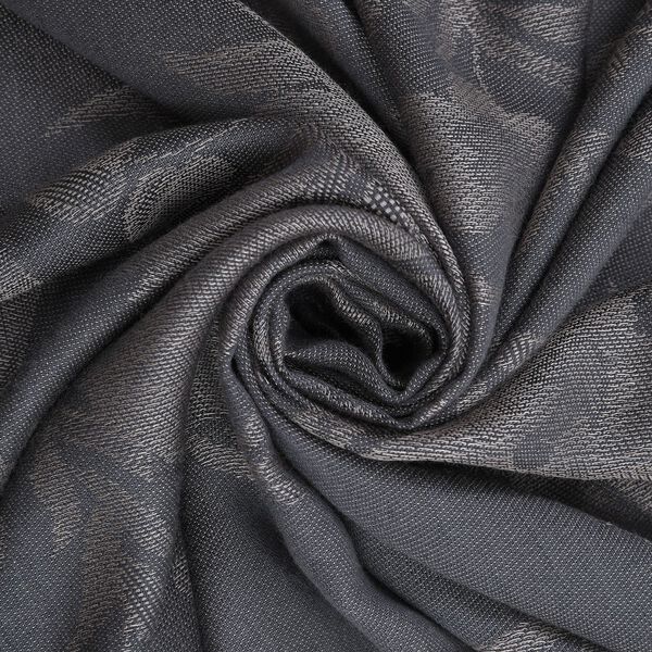 Jacquardgewebter Schal, 170x70cm, Grau image number 5