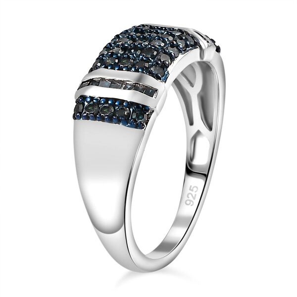 Blauer Diamant-Ring - 0,50 ct. image number 5