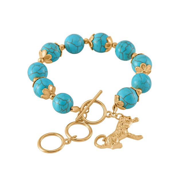Blaues Howlit-Schmuckset - 185 ct. image number 4