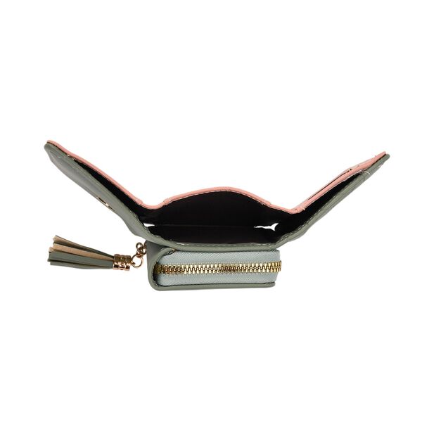 PU-Geldbörse mit RFID-Schutz, 11x8x4cm, Grün image number 6