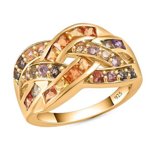 Mehrfarbiger Saphir-Ring - 2,13 ct. image number 4