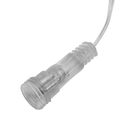 Meteorschauer mehrfarbige LED Lichterkette, Größe 30x330 cm, Weiß image number 5