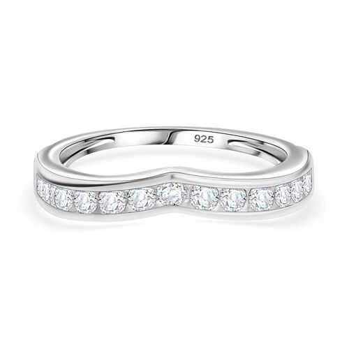 LUSTRO STELLA Weißer Zirkonia-Ring image number 0