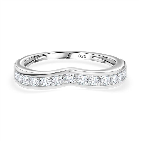 LUSTRO STELLA Weißer Zirkonia-Ring image number 0