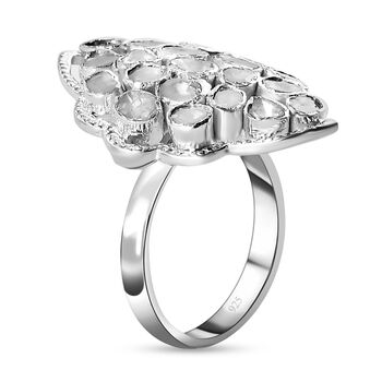 Handgearbeiteter Polki Diamant-Ring - 1 ct.