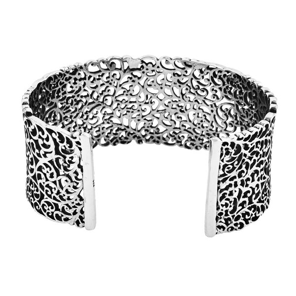 Royal Bali Kollektion- 925 Silber Armreif, 18 cm image number 3