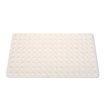 100% Naturlatex-Badematte, 40x70 cm, Creme