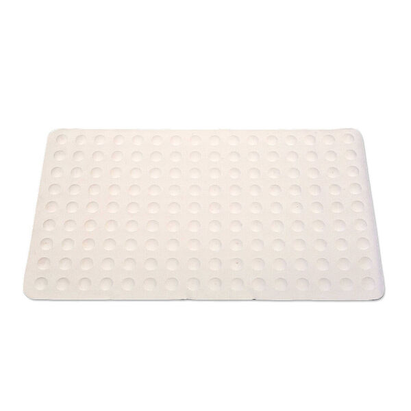 100% Naturlatex-Badematte, 40x70 cm, Creme image number 0