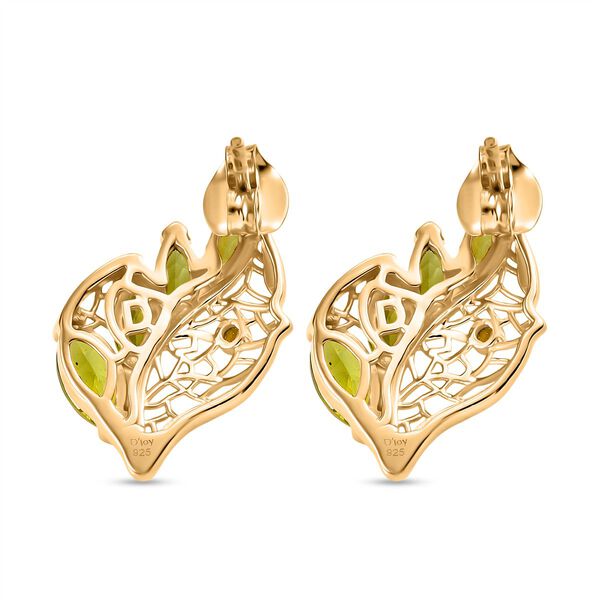 D&rsquo;Joy Peridot Ohrringe - 2,55 ct. image number 5