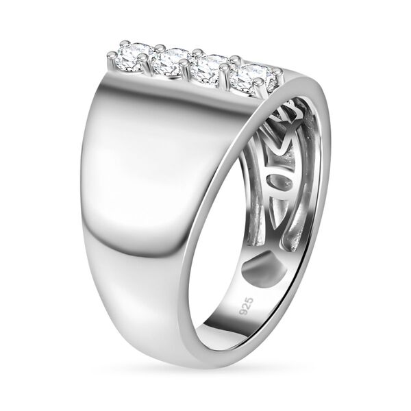 Moissanit Ring - 0,43 ct. image number 5