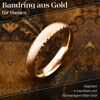 Bandring in 585 Gelbgold