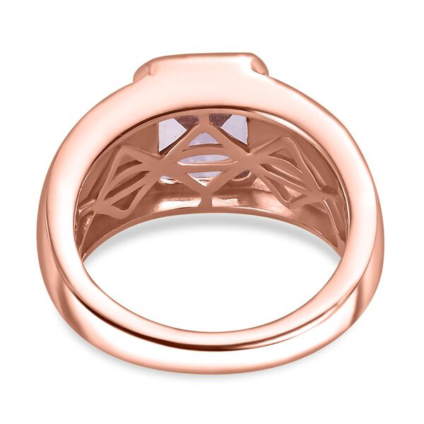Rosa Amethyst Ring 925 Silber Roségold Vermeil (Größe 16.00) ca. 2,31 ct image number 6