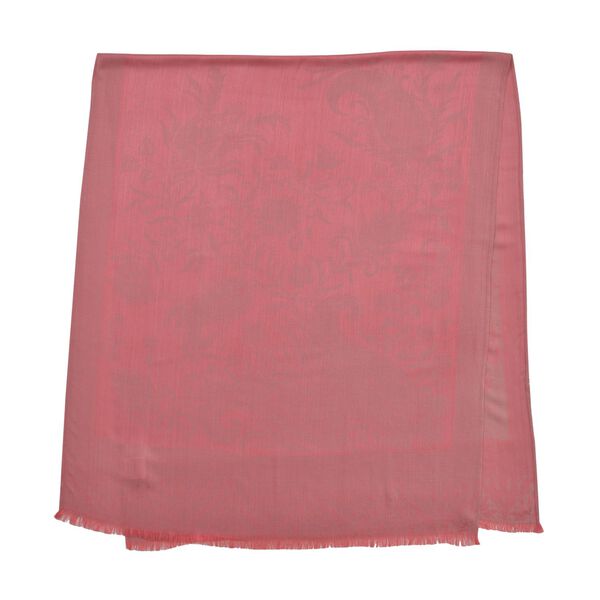 Jacquardgewebter Schal, 170x70cm, Koralle image number 2